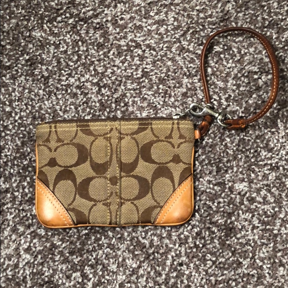 Coach wristlet